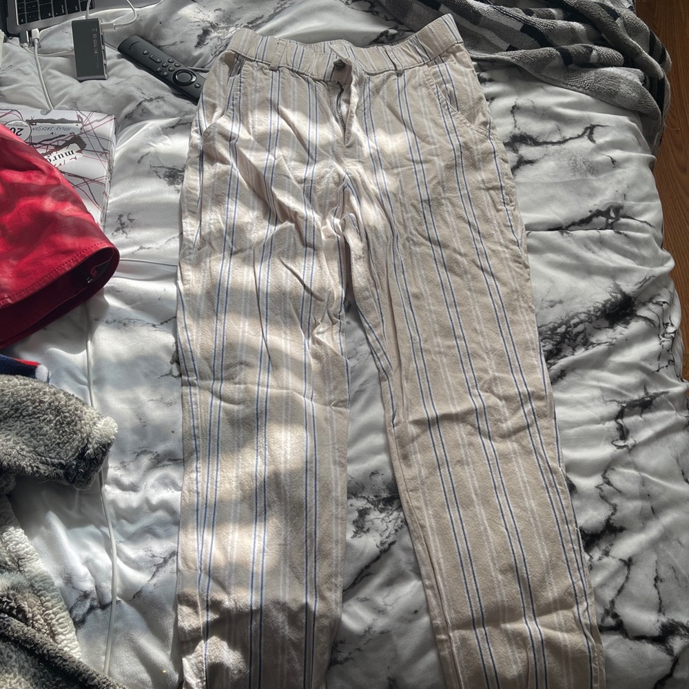 Stripe Work Pants